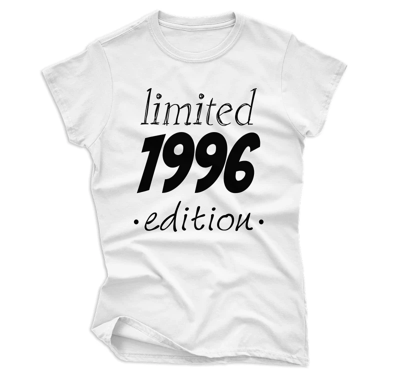 koszulka damska limited 1996 edition biała.webp