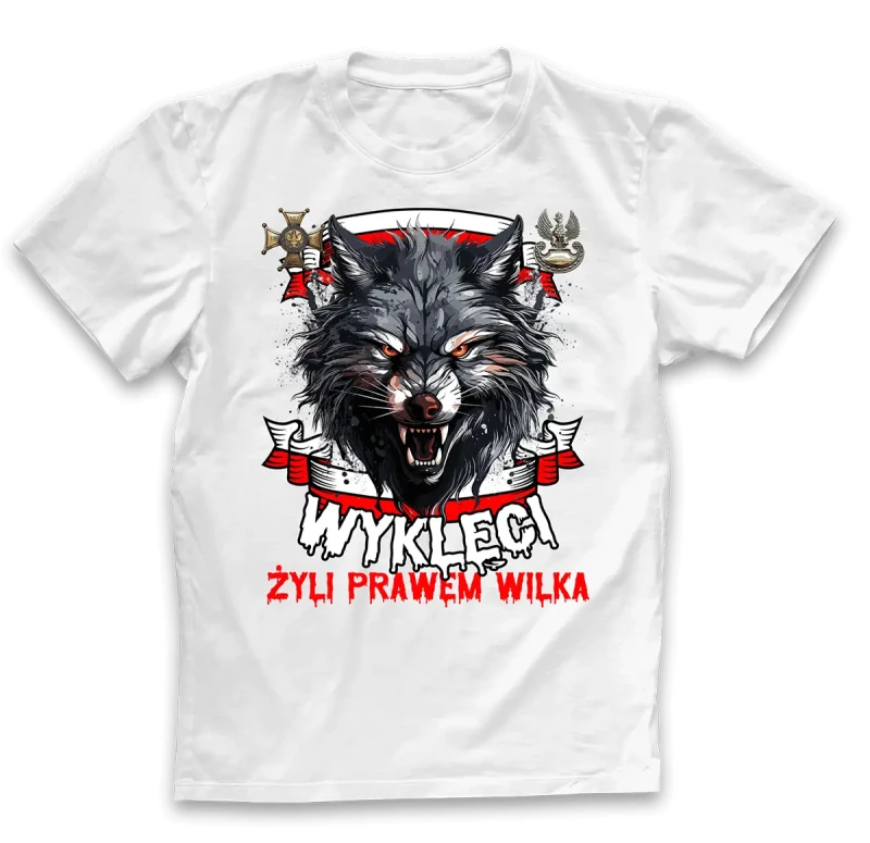 koszulka męska wyklęci biała.webp