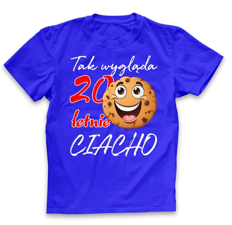 koszulka męska 20 ciacho niebieska.webp