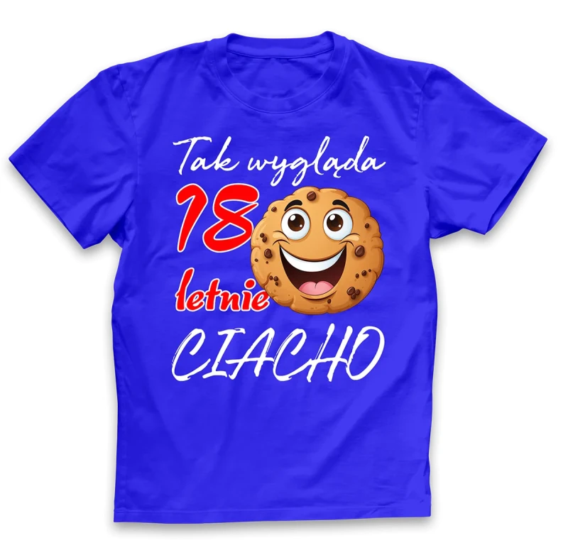 koszulka męska 18 ciacho niebieska.webp