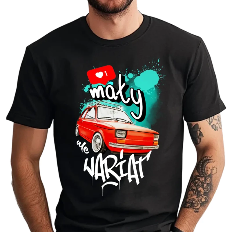 Koszulka męska Mały ale wariat