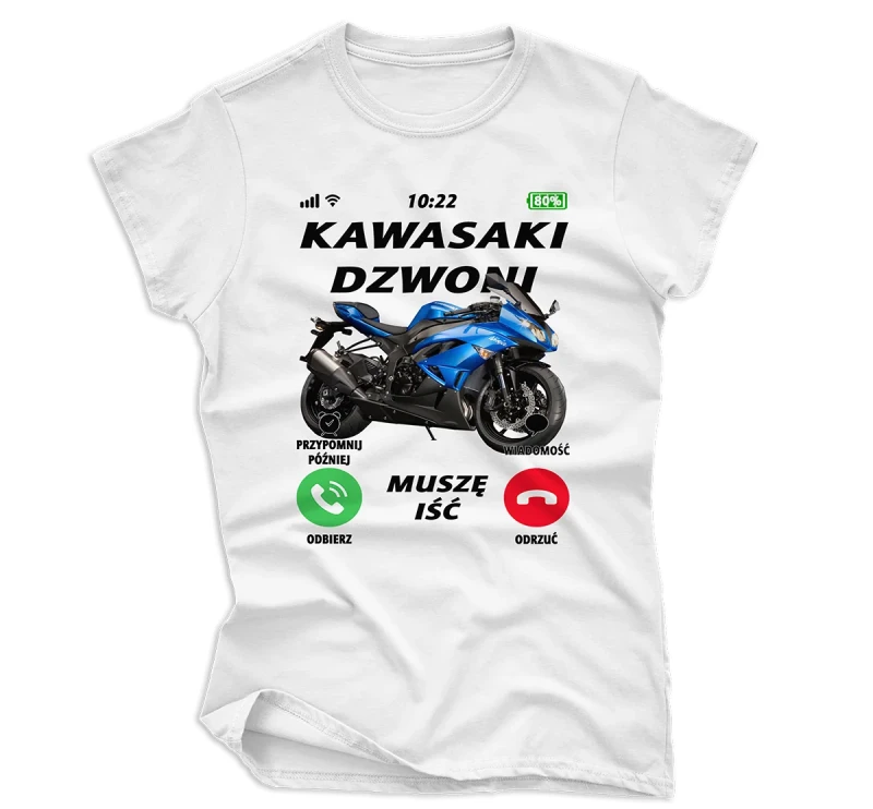koszulka damska kawasaki dzwoni biała.webp