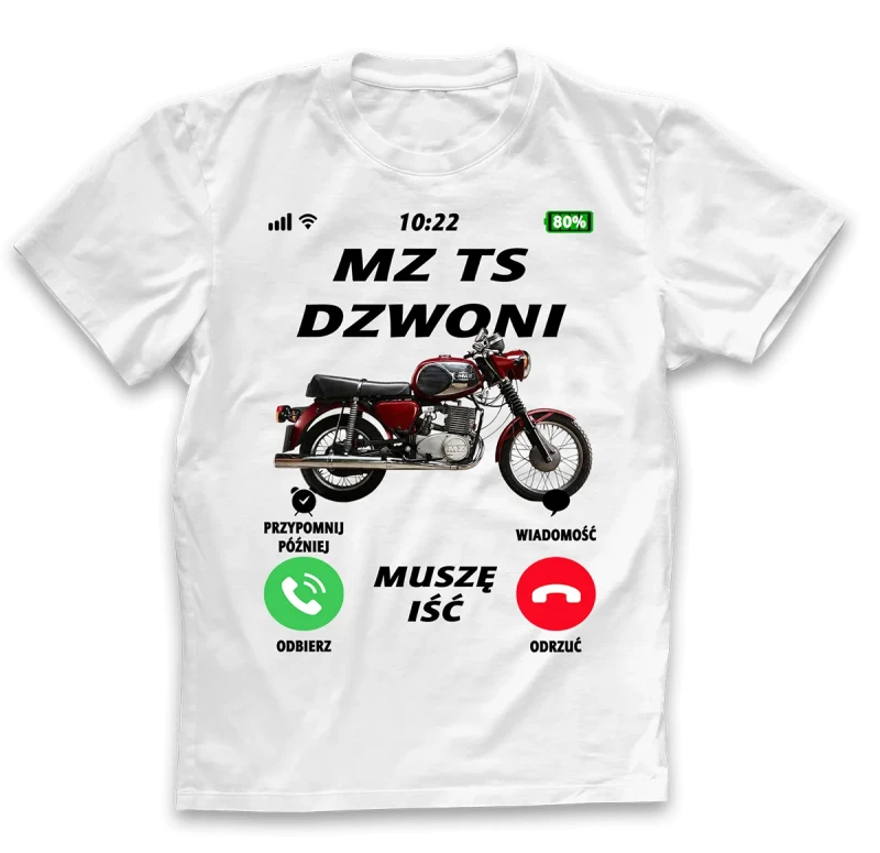 koszulka męska MZ TS DZWONI biała.webp