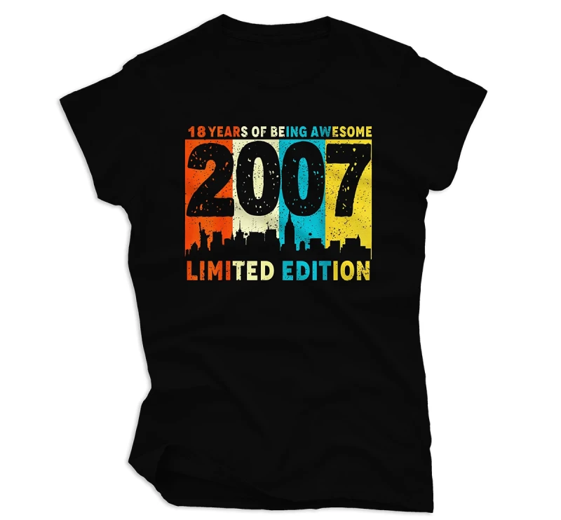 Koszulka LIMITED EDITION 2007 damska WYPRZEDAŻ roz.M