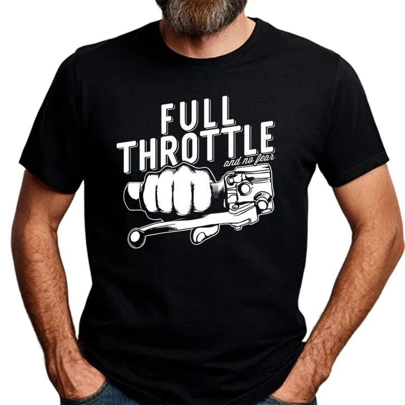 Koszulka męska Full Throttle and No Fear