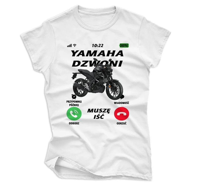 koszulka damska yamaha dzwoni biała.webp