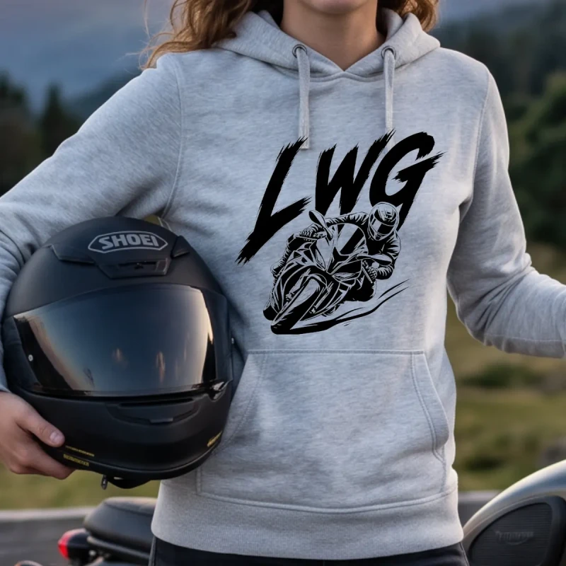 motocyklistka bluzy szare LWG.webp