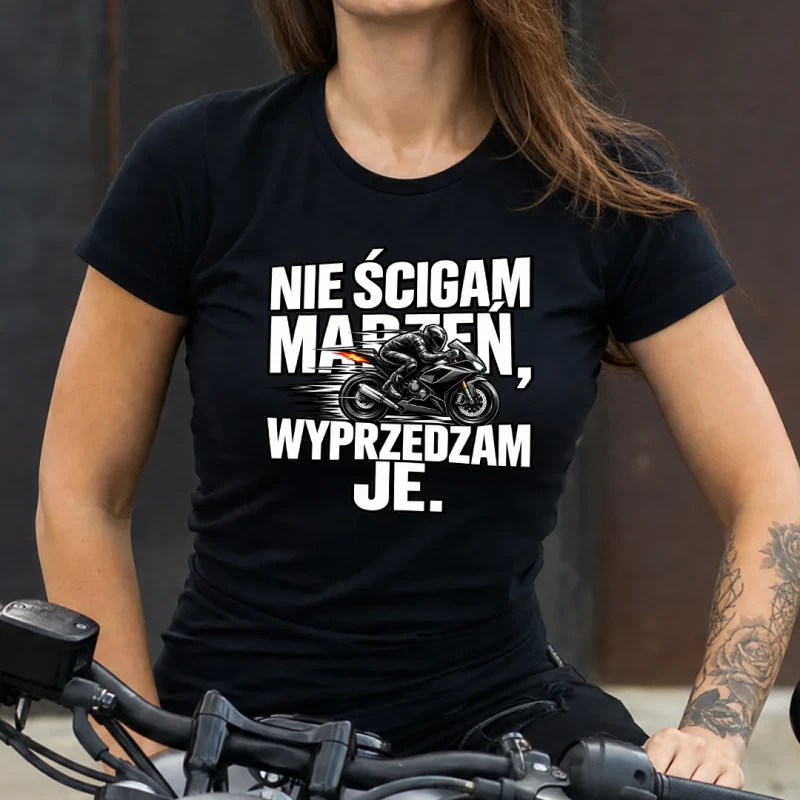 Koszulka damska Nie ścigam marzeń
